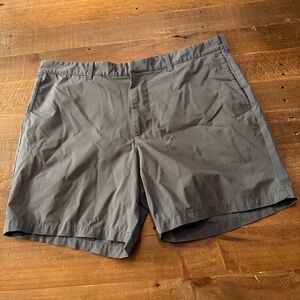 J. Crew Charcoal Flat Front 7” Performance Shorts
